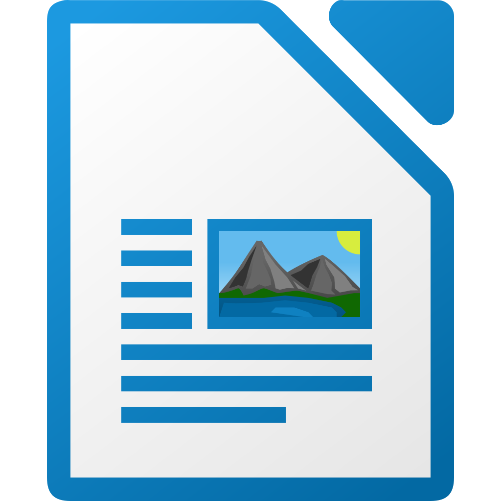 Logo LibreOffice Writer