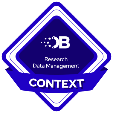Badge OBERRED Research Data Management Context